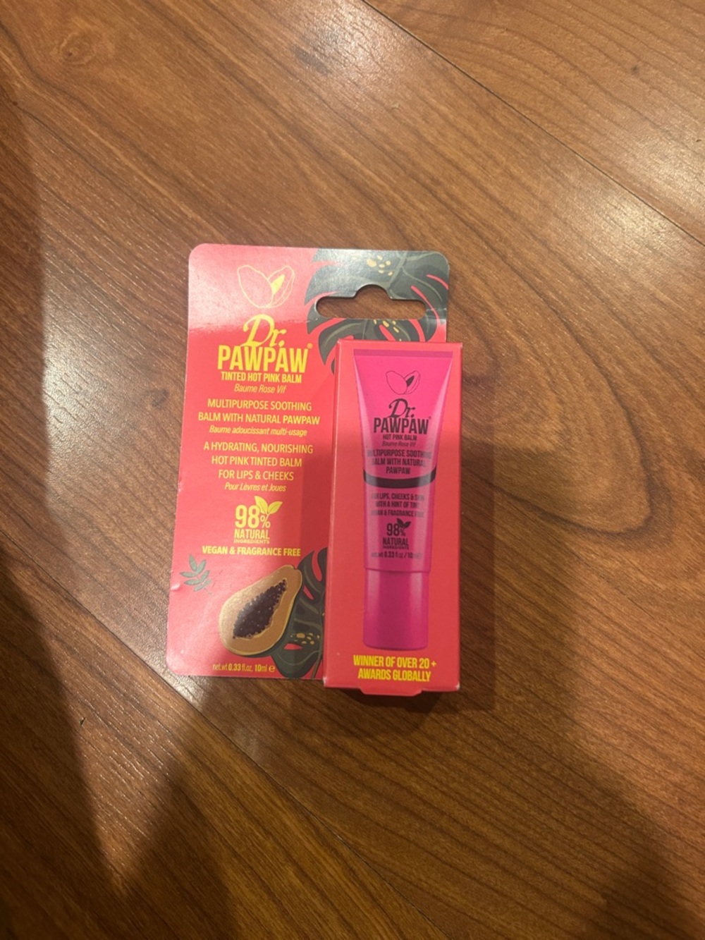 Tinted Hot Pink Balm - Multipurpose Lip & Cheek Tint